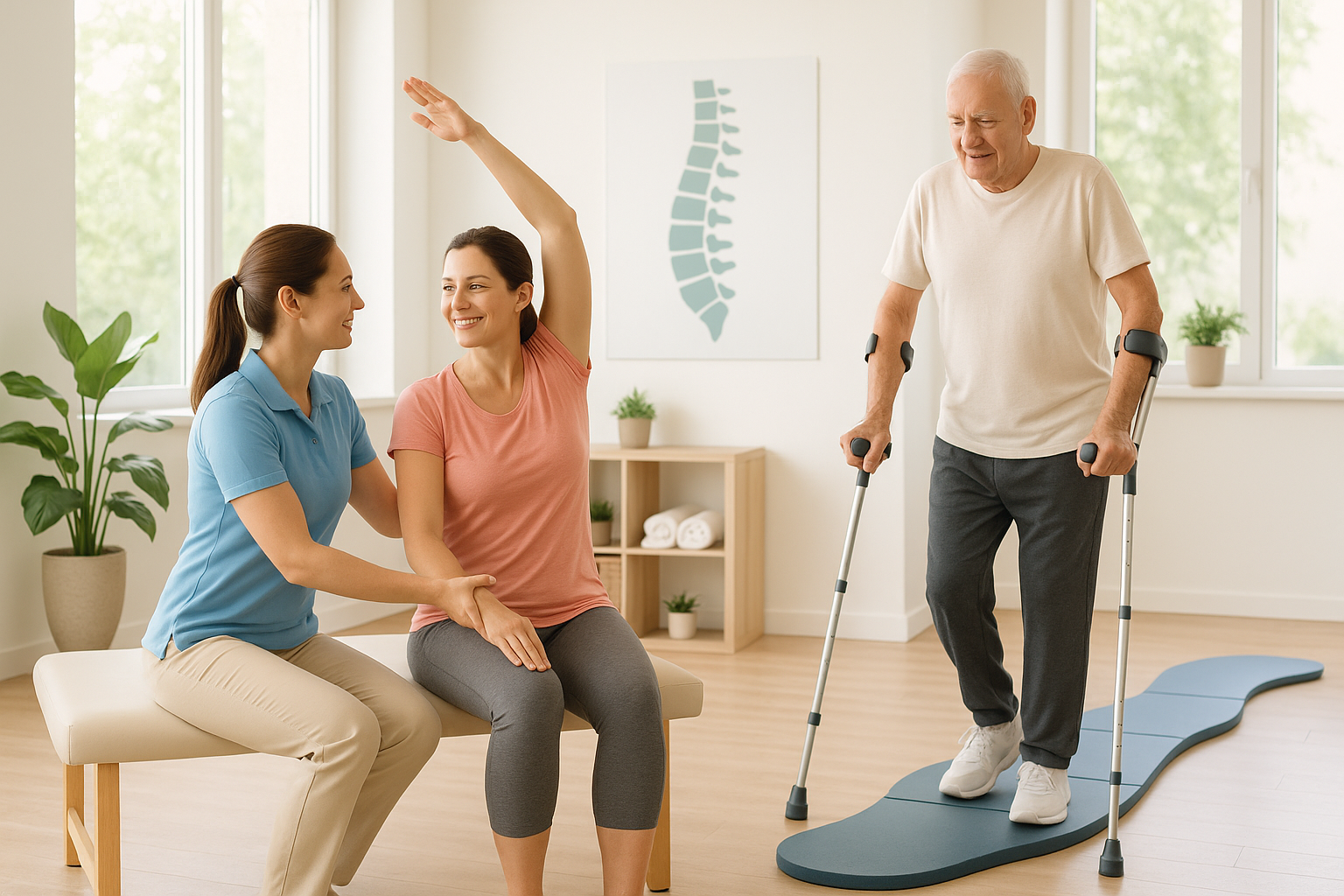 Übungen Reha und Physio